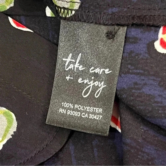 NWT Nic + Zoe Party Pears Button-Front Top (1X) - Picture 10 of 12